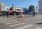 Disturbios frente a la terminal de Olavarría, por la ausencia de micros.