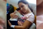La joven, Ivonne Gñaves, que dio a luz en la Maternidad provincial, abrió anoche los ojos y miró a su madre.